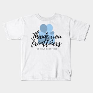 Thank you front-liners Kids T-Shirt